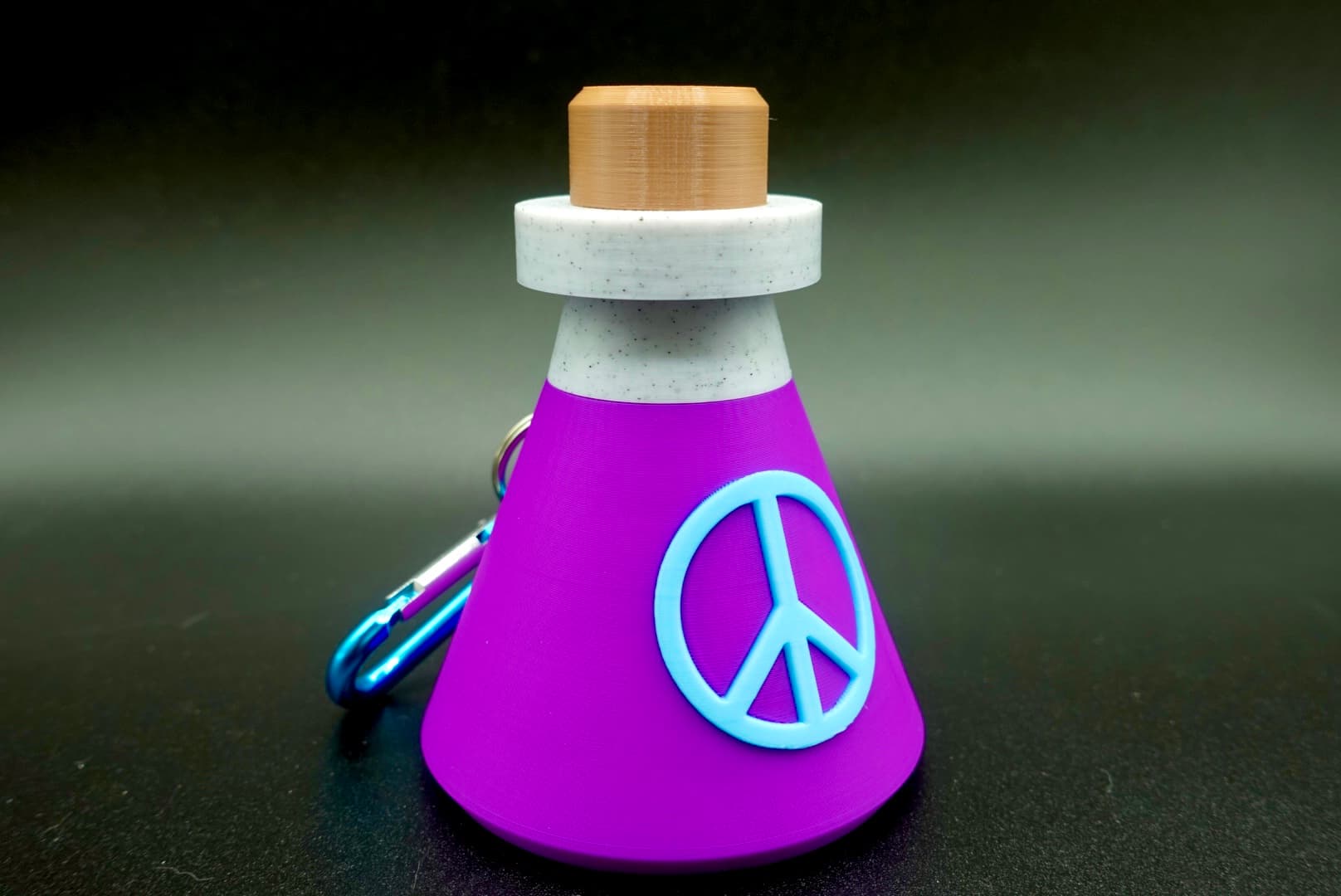 Stash Potion + Keychain (Peace Sign) 3d model