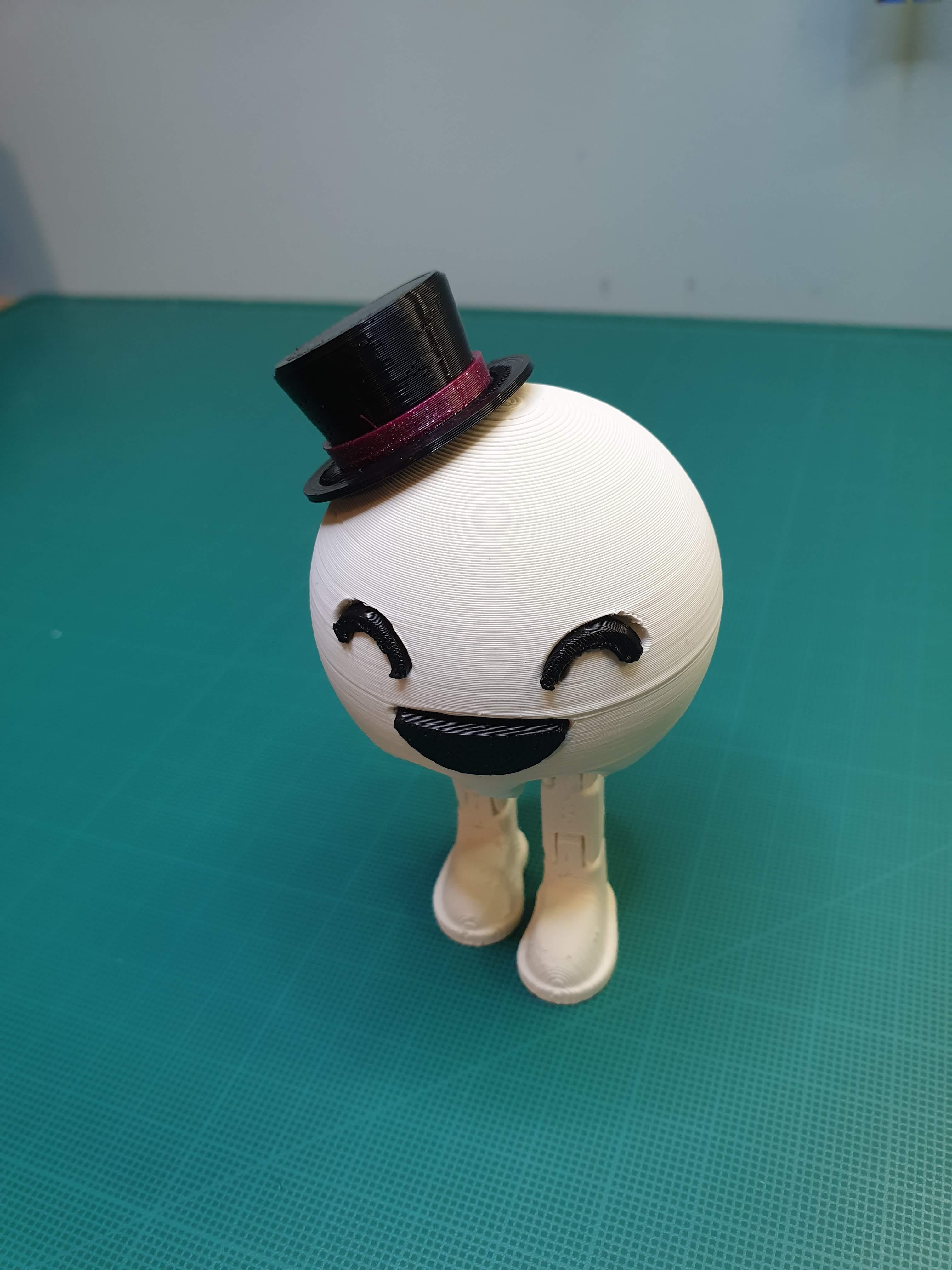 Happy Snowball 3d model