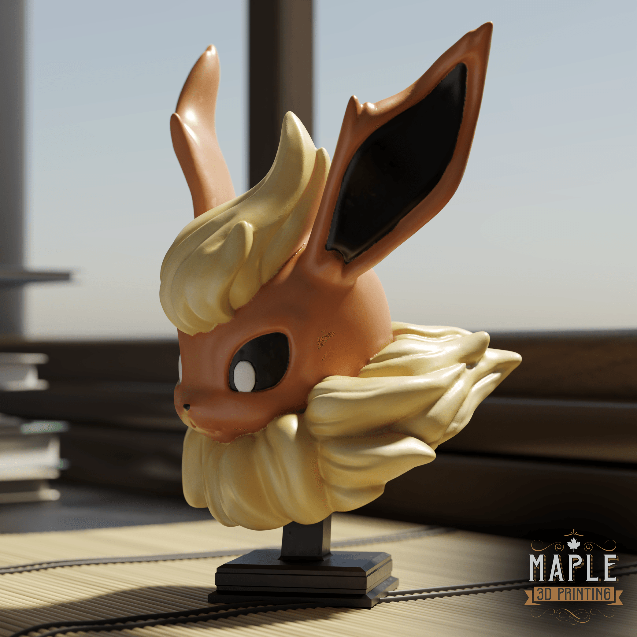Flareon Bust 3d model