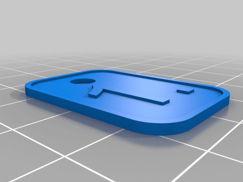 Installed Nozzle Indicator Tags 3d model