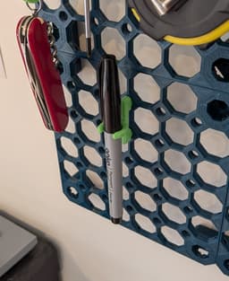 Multiboard Sharpie Holder Peg Click 3d model