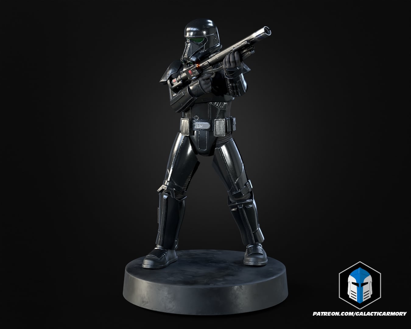 Death Trooper Miniature 3d model