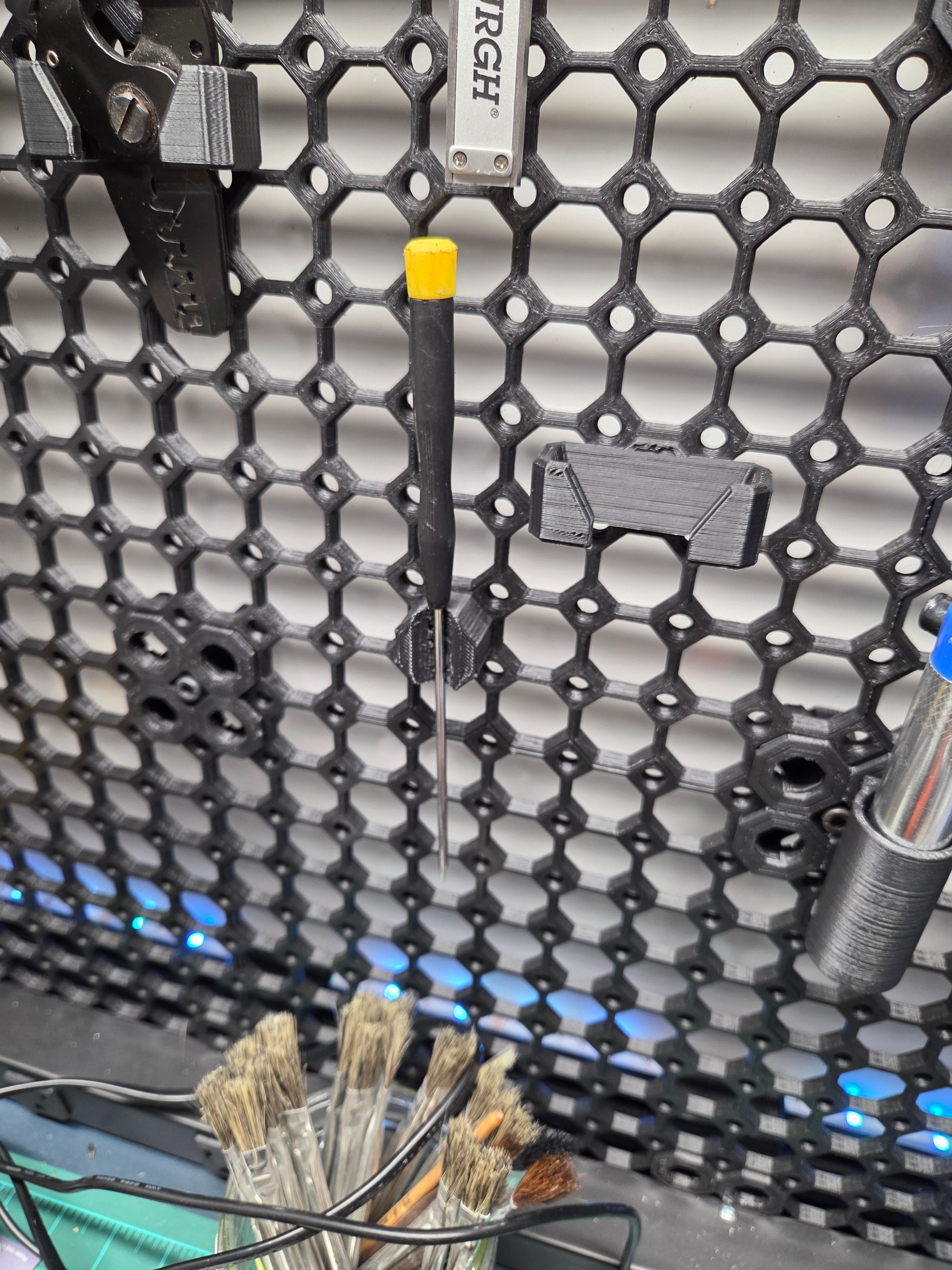 Multiboard Compatible Magnetic Screwdriver Holder 3d model