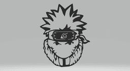 Naruto Classic 2D.stl 3d model
