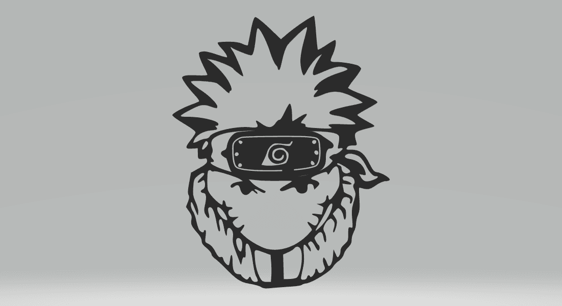 Naruto Classic 2D.stl 3d model