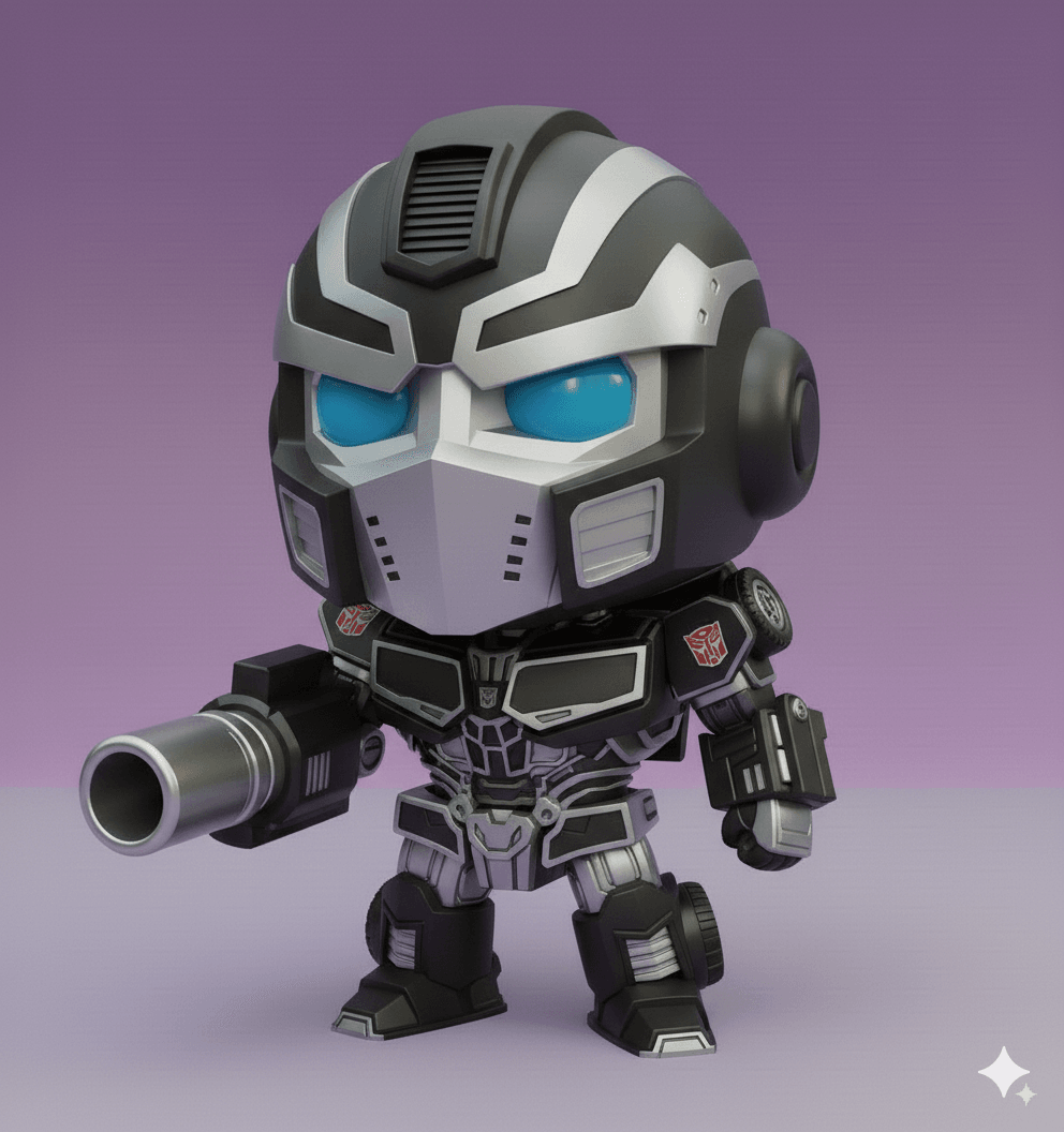 IRONHIDE KAWAII CHIBI COLLECTIBLE 3D FIGURE 3d model