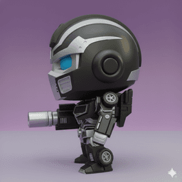 IRONHIDE KAWAII CHIBI COLLECTIBLE 3D FIGURE 3d model