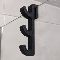 Shower Hook Collection 3d model