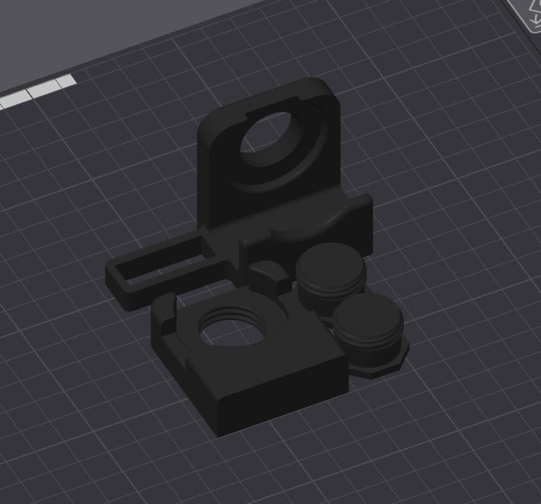 Multiboard Caliper Holder 3d model