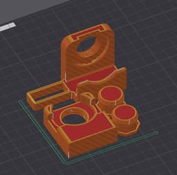 Multiboard Caliper Holder 3d model