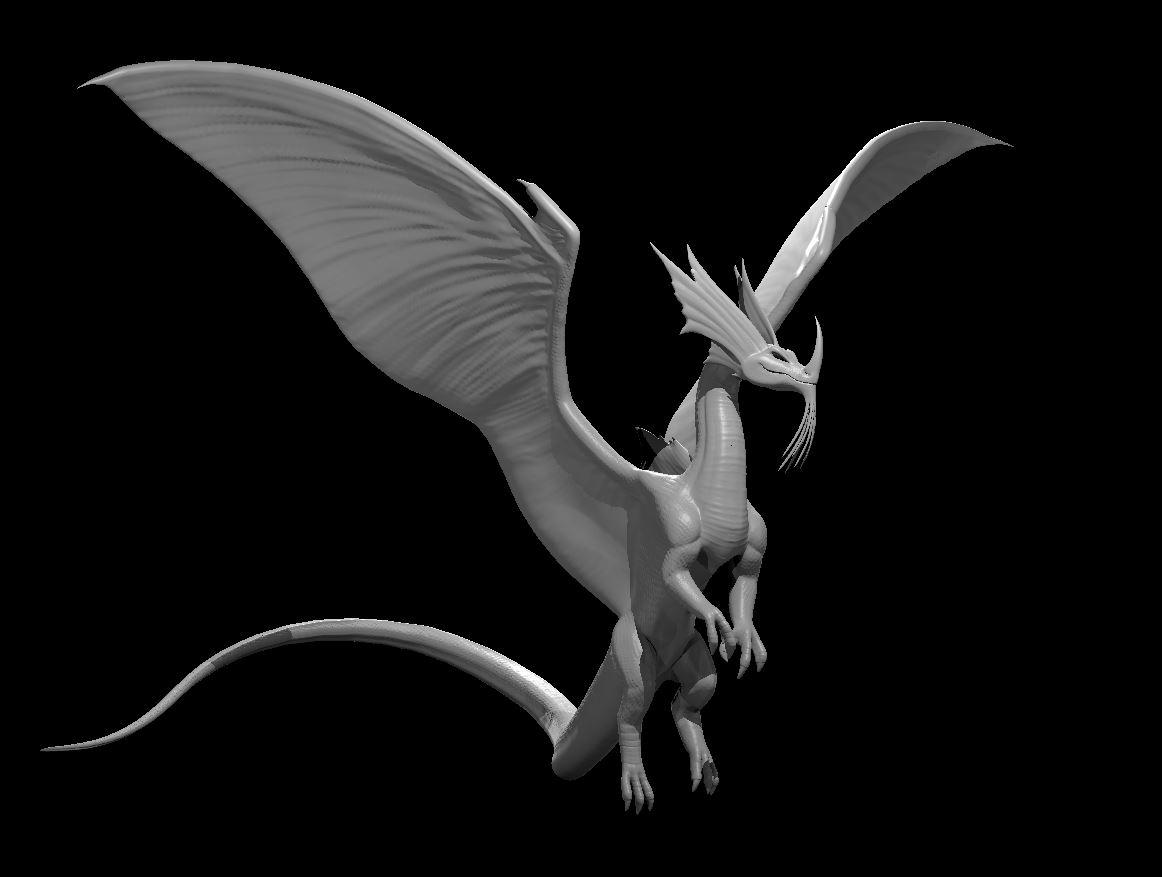 Wind Dragon 3d model