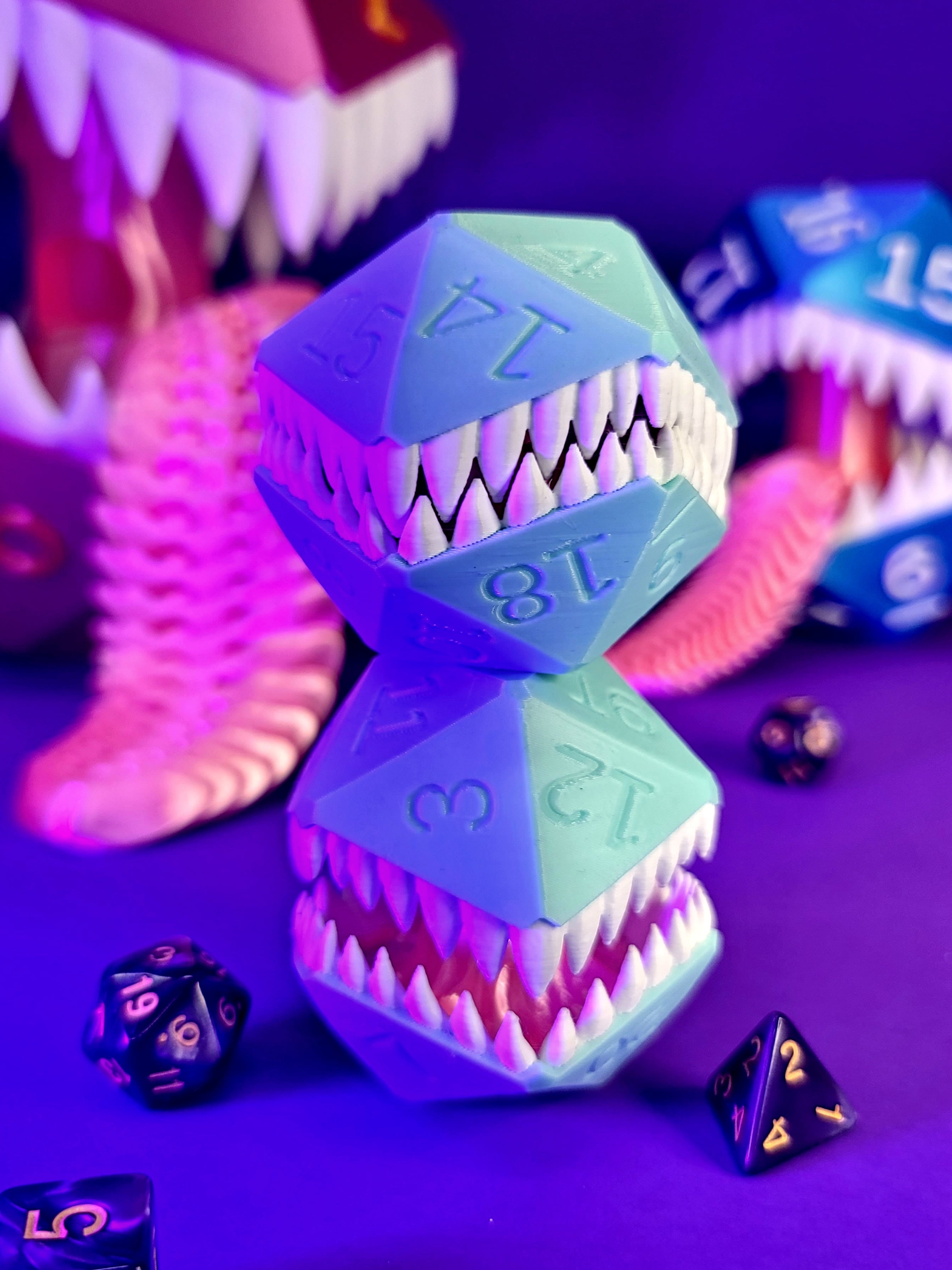 Rollable Mimic Dice 3d model
