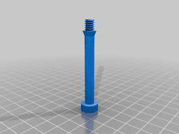 Web Cam Mount + camera Screw 3d model