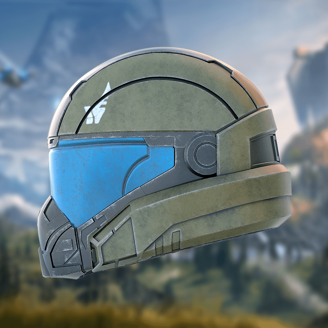 Halo 3 Pilot Helmet 3d model