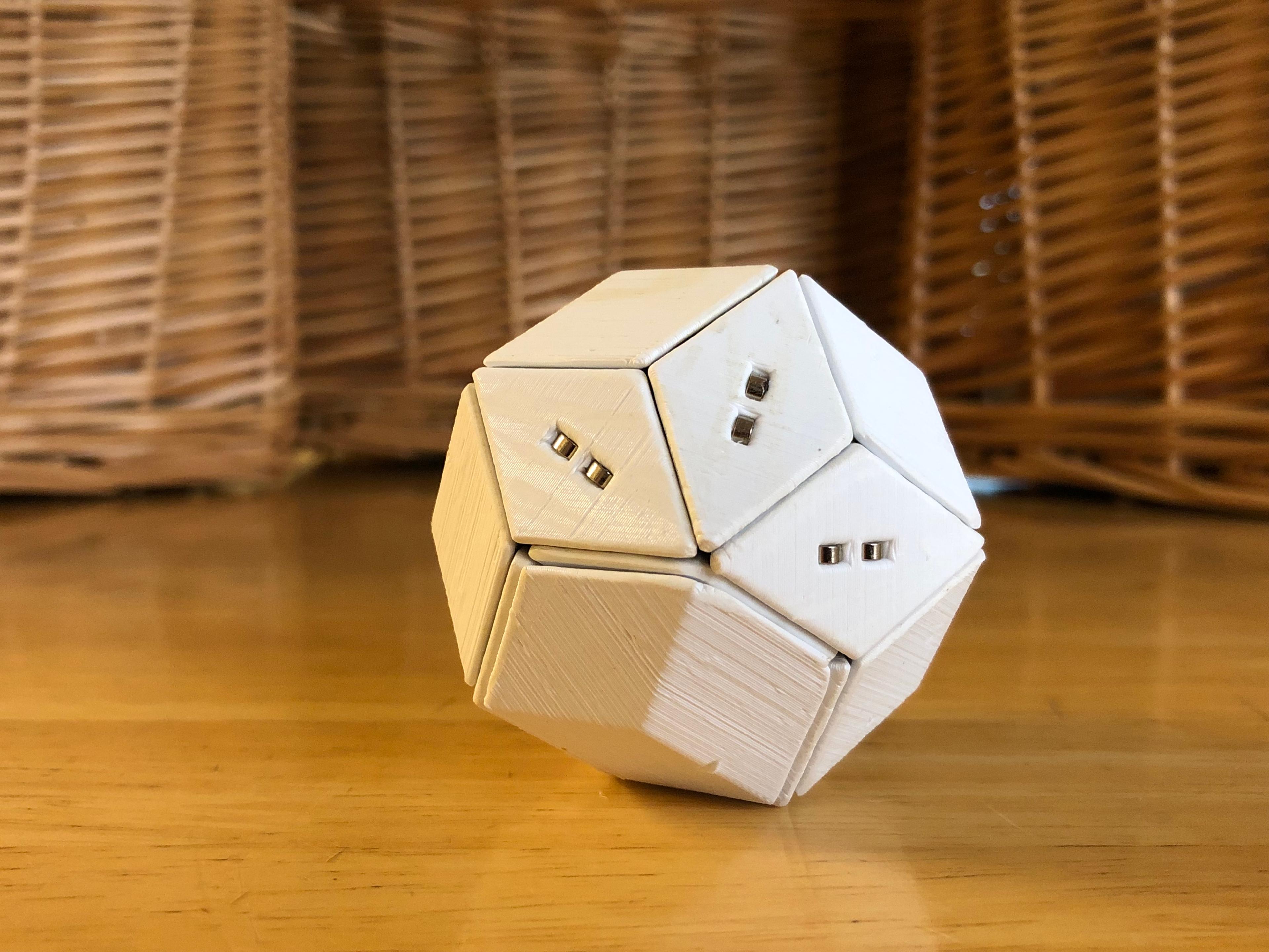 Golden Rhombohedra  3d model