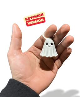GHOST KEYCHAIN / GHOST BUDDY / HALLOWEEN KEYCHAIN 3d model