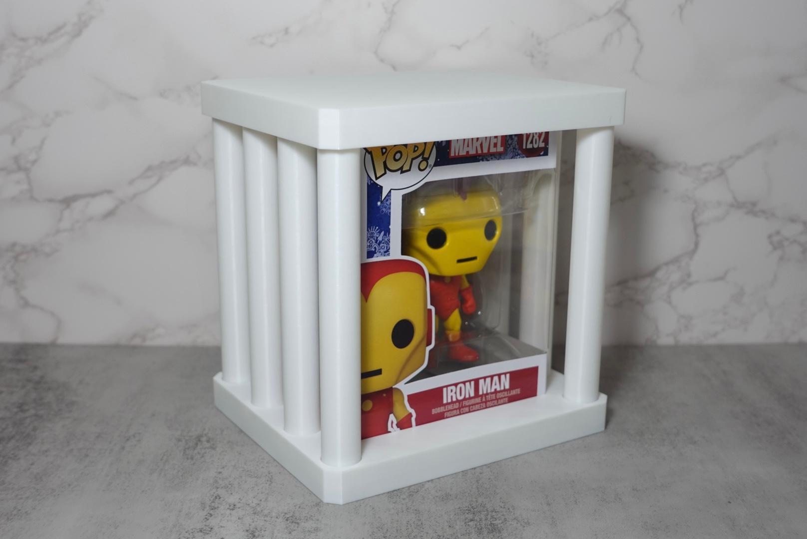 Cage Display for Collectibles (3.5 x 4.5 x 6.25-inch Product Box) 3d model