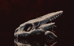 Toothless Skull (Pre Supported) 3d model