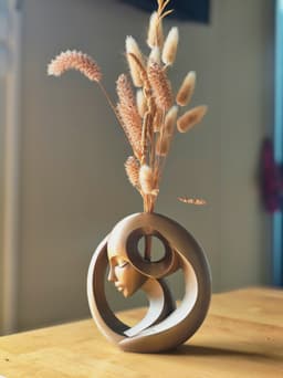Modern Woman Vase 3d model
