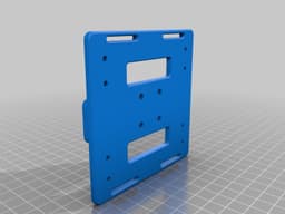 DJI F450 YKV Landing Skid Adapter and Battery Cage 3d model