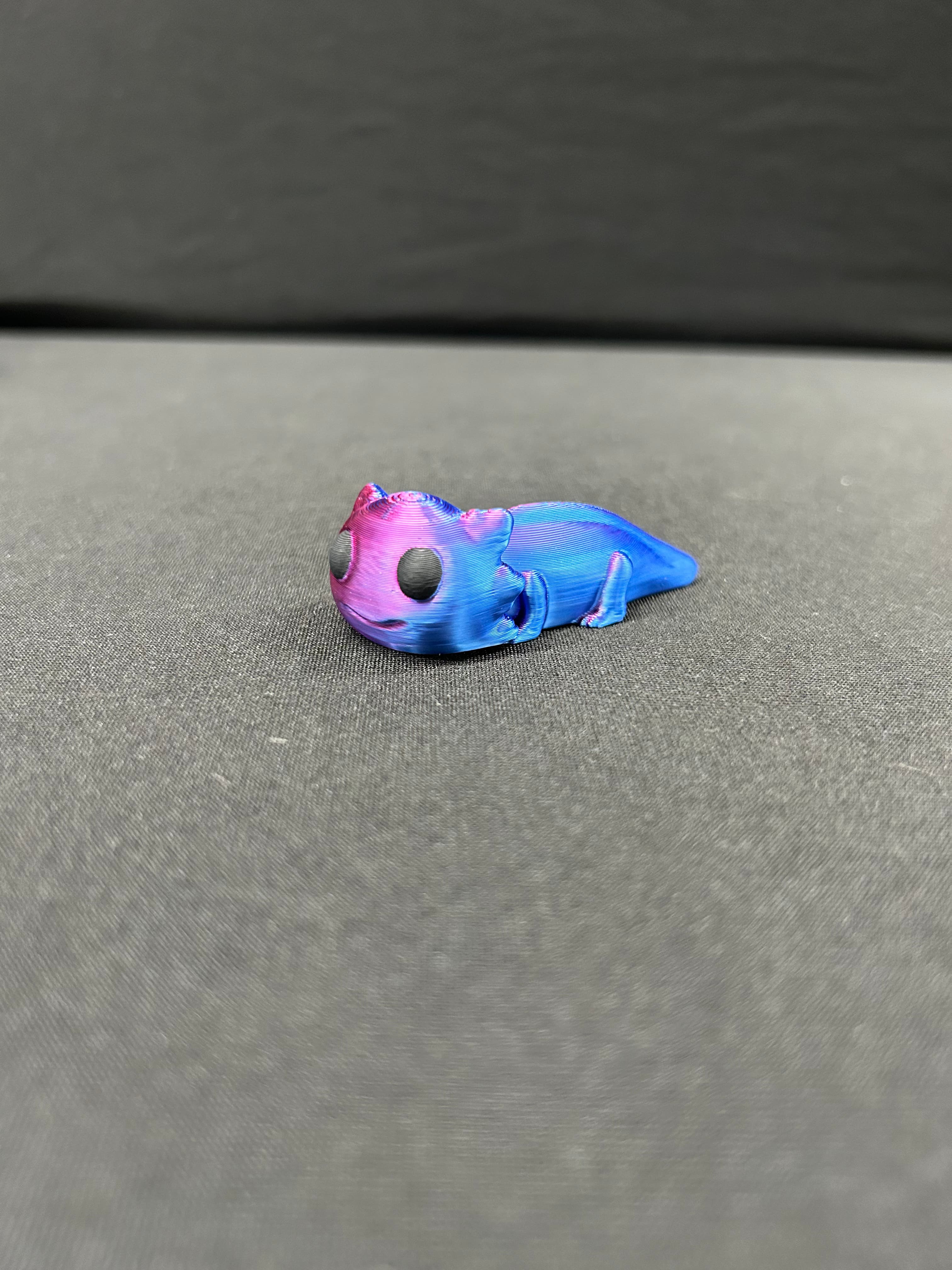 Axolotl Chibi 3d model