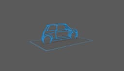 Mini Cooper - S R53 Wall Art 3d model