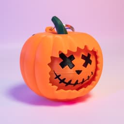Face Changing Pumpkin - Keychain 3d model