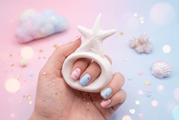 Starfish Coastal Decor STL | Modern Beach Ornament | Ocean-Inspired Home Decor | 3D Printable Starfi 3d model