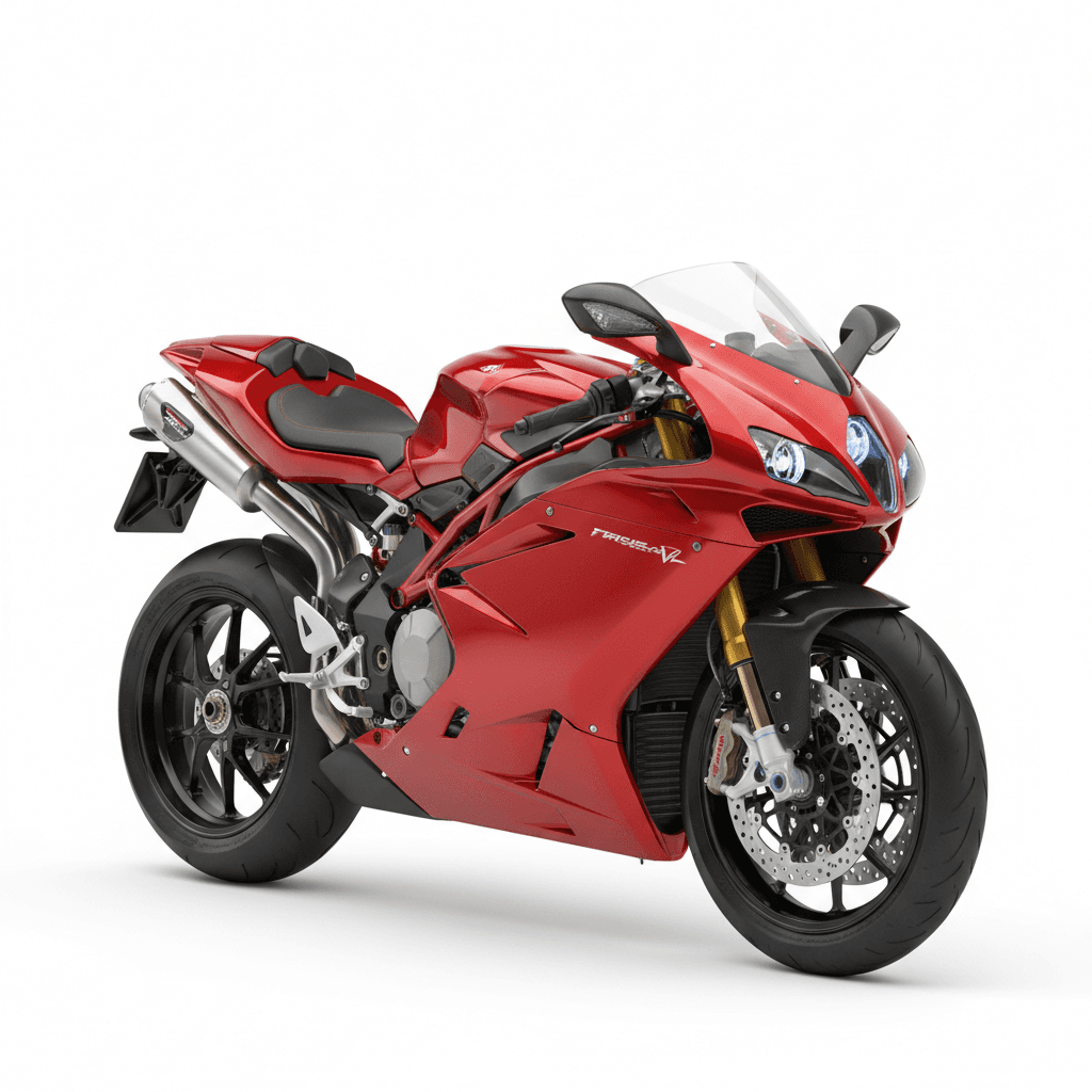MV Agusta F4 750 Superbike Motorcycle 3d model
