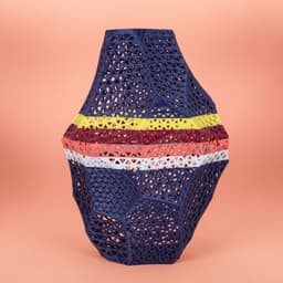 Wireframe Flint Vase 3d model