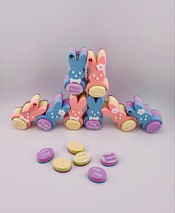 Candy Bunny Clicker Key Chain Bawk! Bawk! 3d model