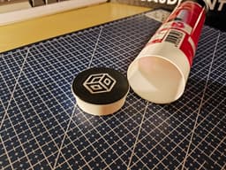 Silicone Tube Bottom Cap 3d model
