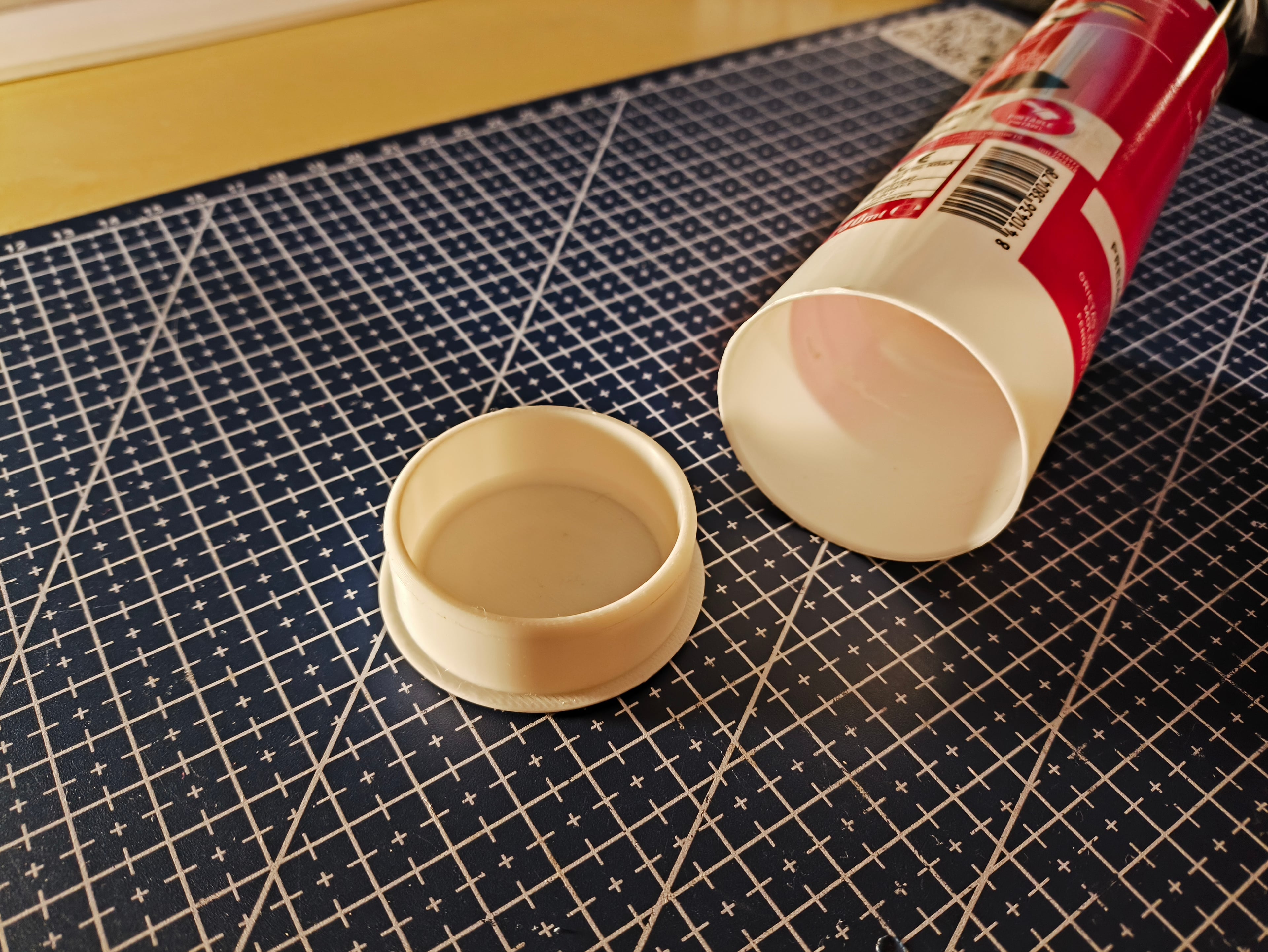 Silicone Tube Bottom Cap 3d model