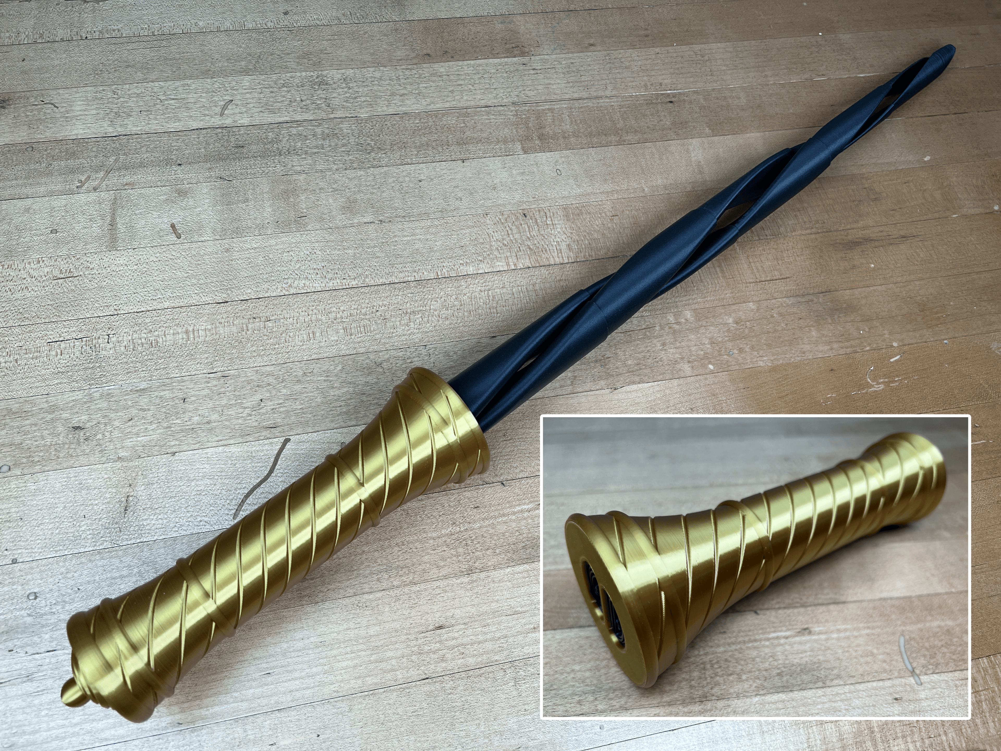 Magic Sword With Dual Blade 3d model