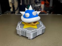 Hextraction Blue Shell Tile (Fancy) 3d model