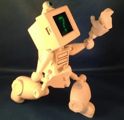 Cymon Fully Posable Robot Toy 3d model