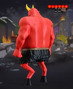 Satan from South Park 3d model