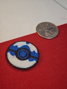Dive Ball Token Double Sided Ver. 3d model