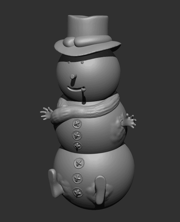 Remix of Elf trapped inside of a snowman.stl 3d model