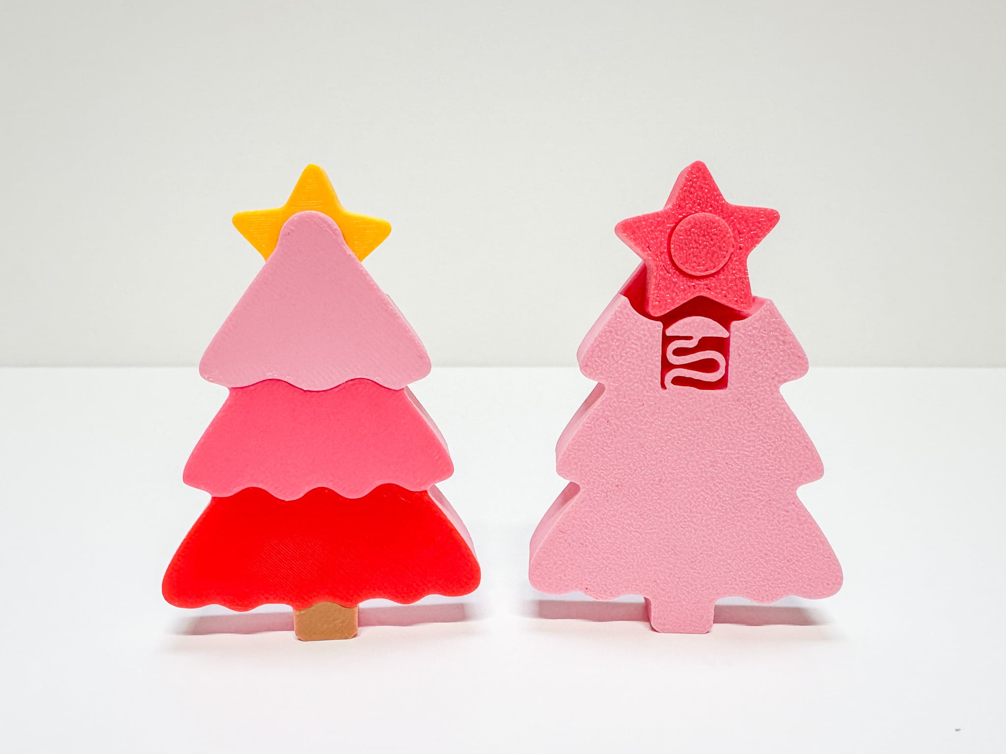 Clicky Christmas Tree Fidget 3d model