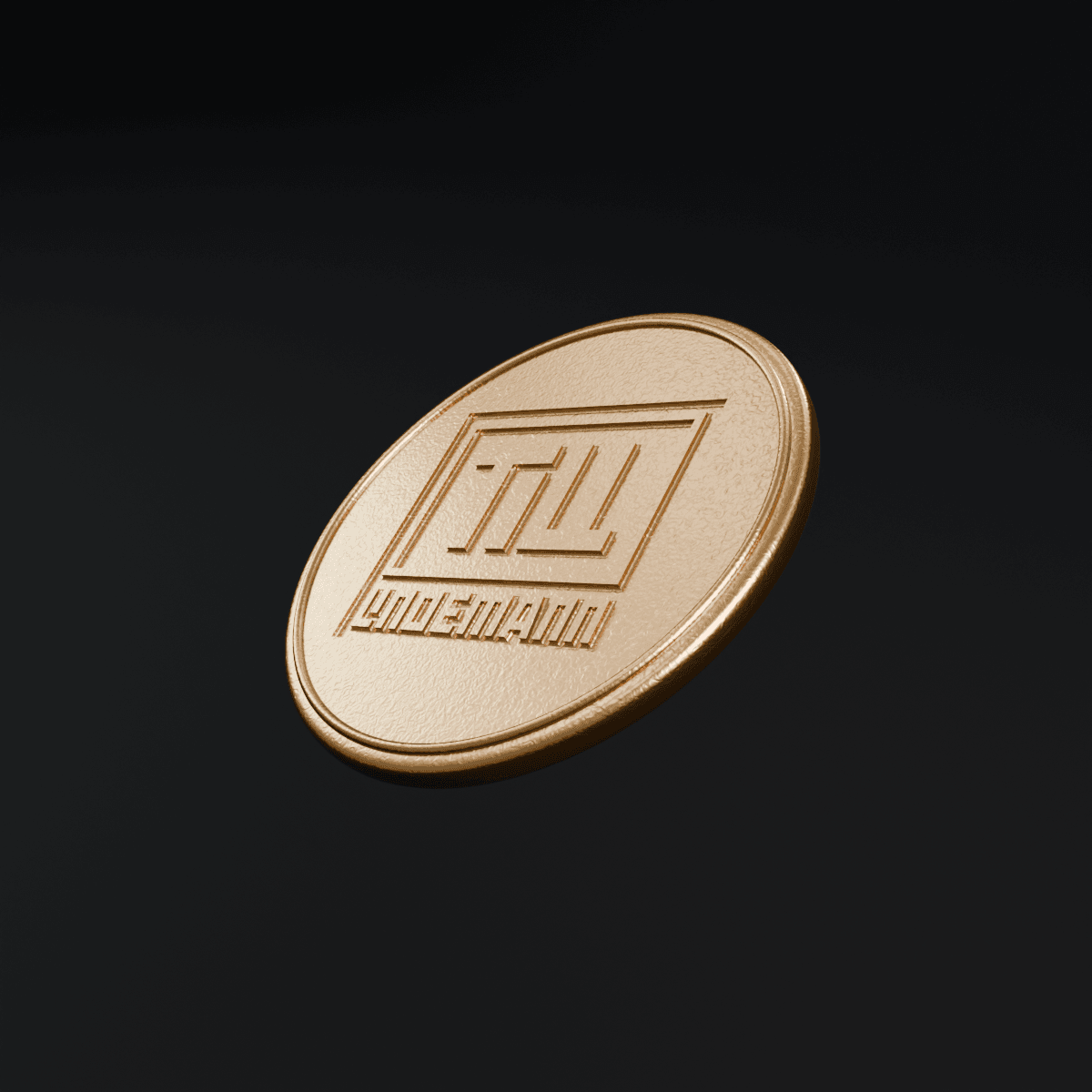 Till coin 3d model