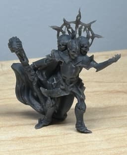 Printer: Anycubic Photon Mono X 6Ks
Resin: ABS-Like Resin Pro 2 (black) 75% / Standard Resin (grey) 25% 3d model