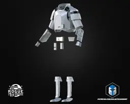 ISB Tactical Armor - 3D Print Files 3d model