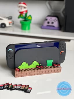 Nintendo Switch 2 Brick Dock | Cartridge Holder 3d model