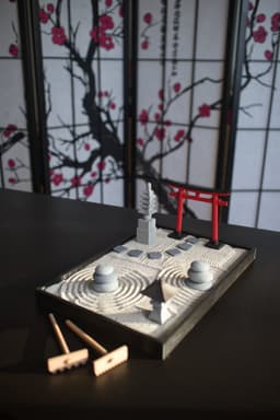 Zen Garden 3d model
