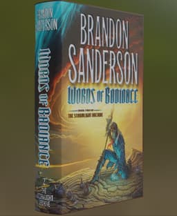 Words of Radiance - Book Litho 3d model
