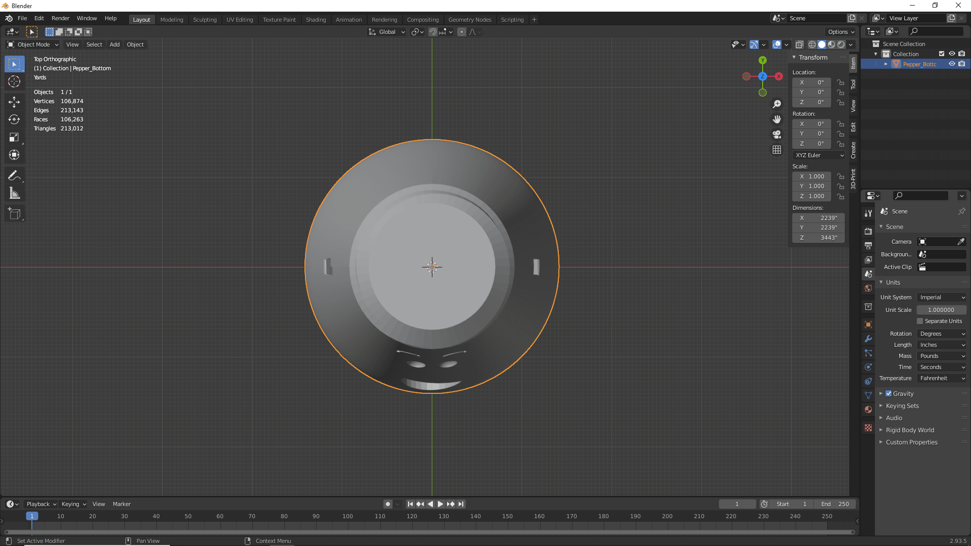 Salt And Pepper Shaker 3d model