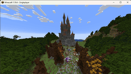 Minecraft Snow White Castle 3d model