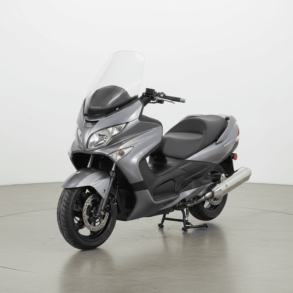Suzuki Burgman650 Touring Scooter Motorcycle 3d model