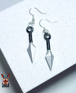 Kunai earring 3d model